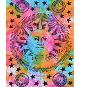 Sun and moon tapestry